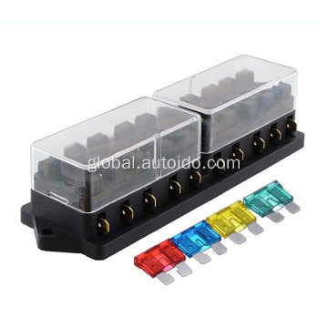 10 Way Automotive Fuse Holder ATC Automotive Blade 10Way Fuse Box Factory
